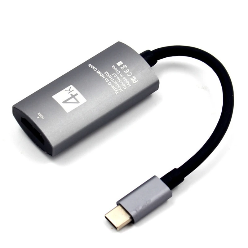 

4K Ultra HD USB 3.1 USB-C Type C to HDMI-A F-Adapter HDTV Dongle Adapter Cable Converter for MacBook For Samsung S8