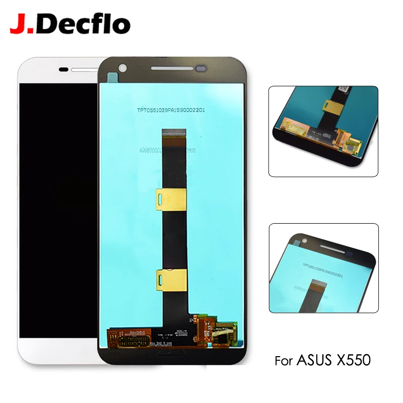

For Asus Pegasus 2 Plus X550 LCD Display Touch Screen Digitizer Assembly No Frame Replacement Parts White