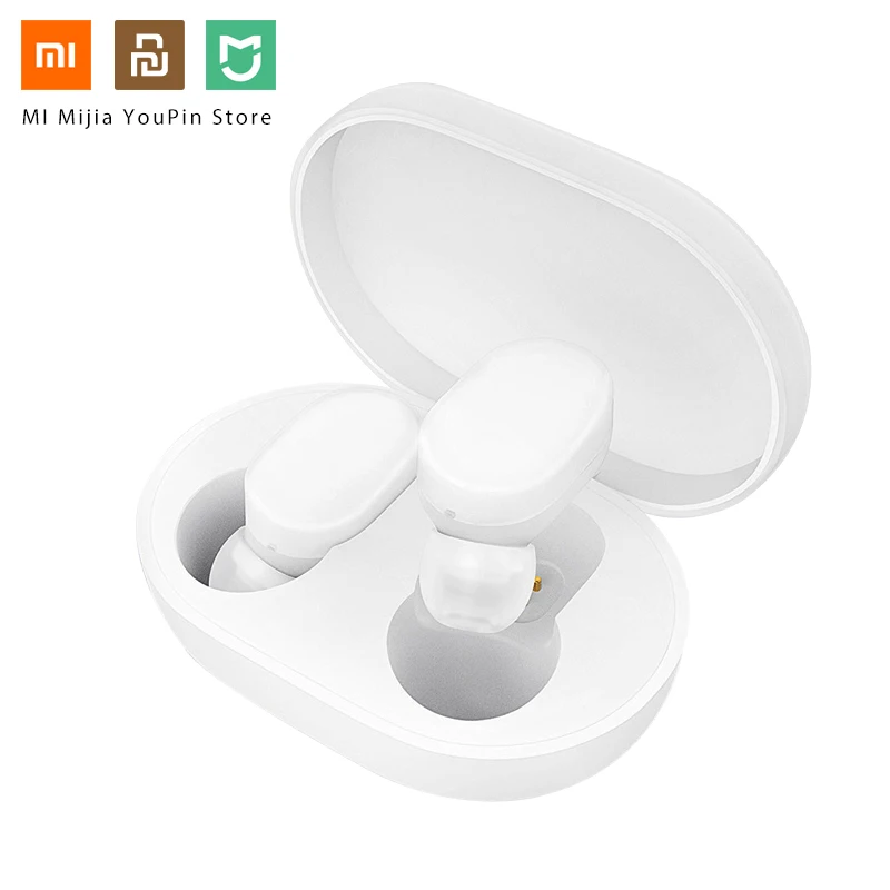  Xiaomi Airdots СПЦ Bluetooth 5,0 наушники Молодежная версия Touch управление с зарядным устройством мини беспроводной наушники 1 пара 