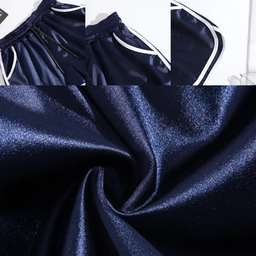 4XL 5XL плюс размер летние шорты женские повседневные шорты с высокой талией тонкие широкие шорты женские пляжные шорты для бега Фитнес Спортивная одежда