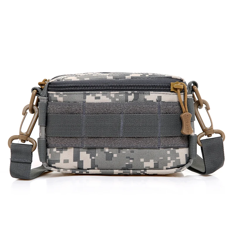 Открытый Охота 600D нейлон многофункциональная тактика поясная сумка Кемпинг альпинистская сумка на плечо снаряжение военный поясной рюкзак - Цвет: ACU