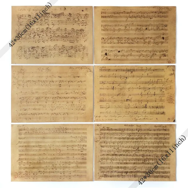 music score paper