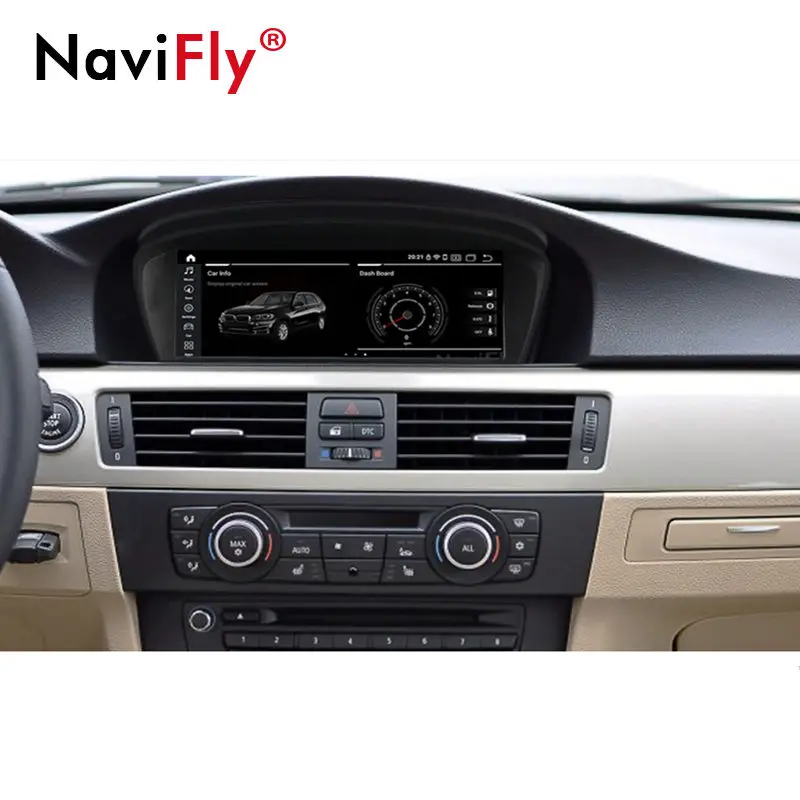 Discount New! Android 9.0 8Core 4G+64G 4G LTE car radio multimedia player GPS Navi for BMW 5 Series E60 E61 E63 E64 E90 E91 E92 CCC CIC 2
