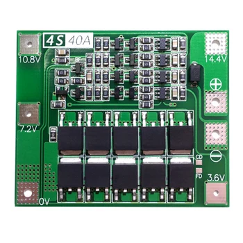 

12.8V 14.4V 4S 40A 18650 LiFePO4 BMS/ lithium iron battery protection board with equalization start drill Standard/Balance