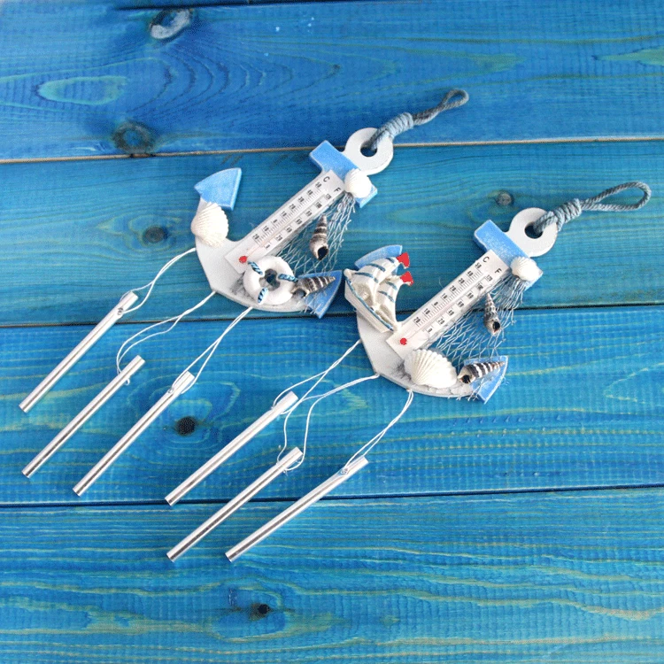 

Mediterranean Style Decoration Creative Home Furnishing Manual Anchor Cute Seashell Ornaments Door Decoration Pendant