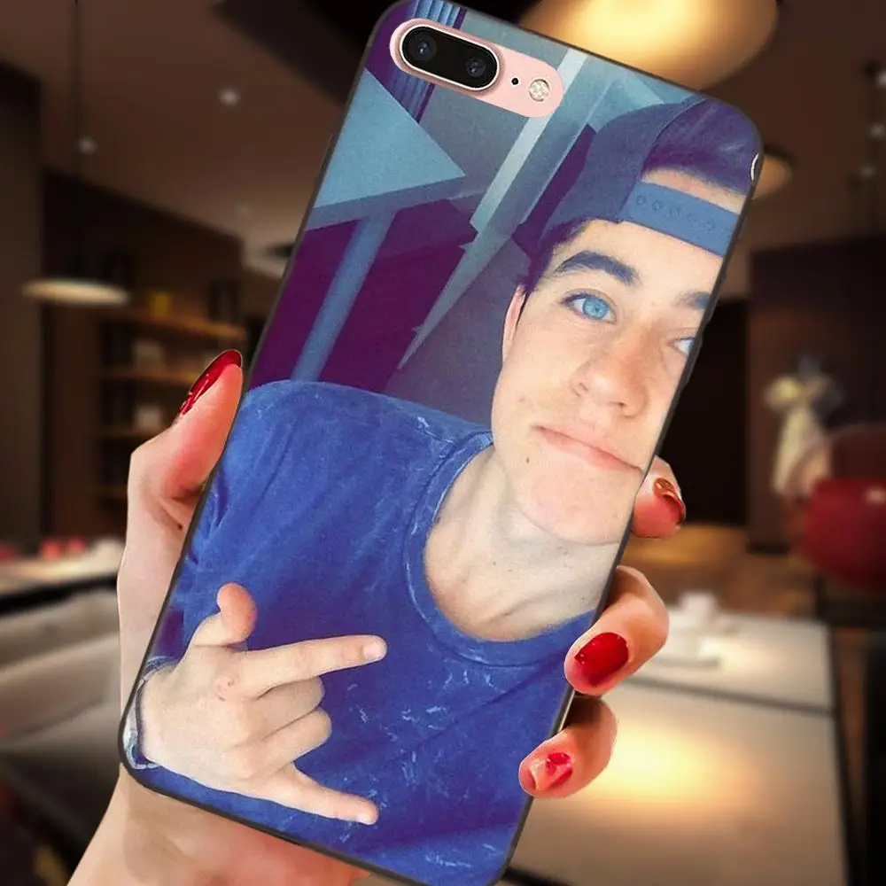 Nash Grier Magcon family для huawei Честь mate Note 6s 8 9 10 20 Lite Play Pro P smart TPU чехол сотового