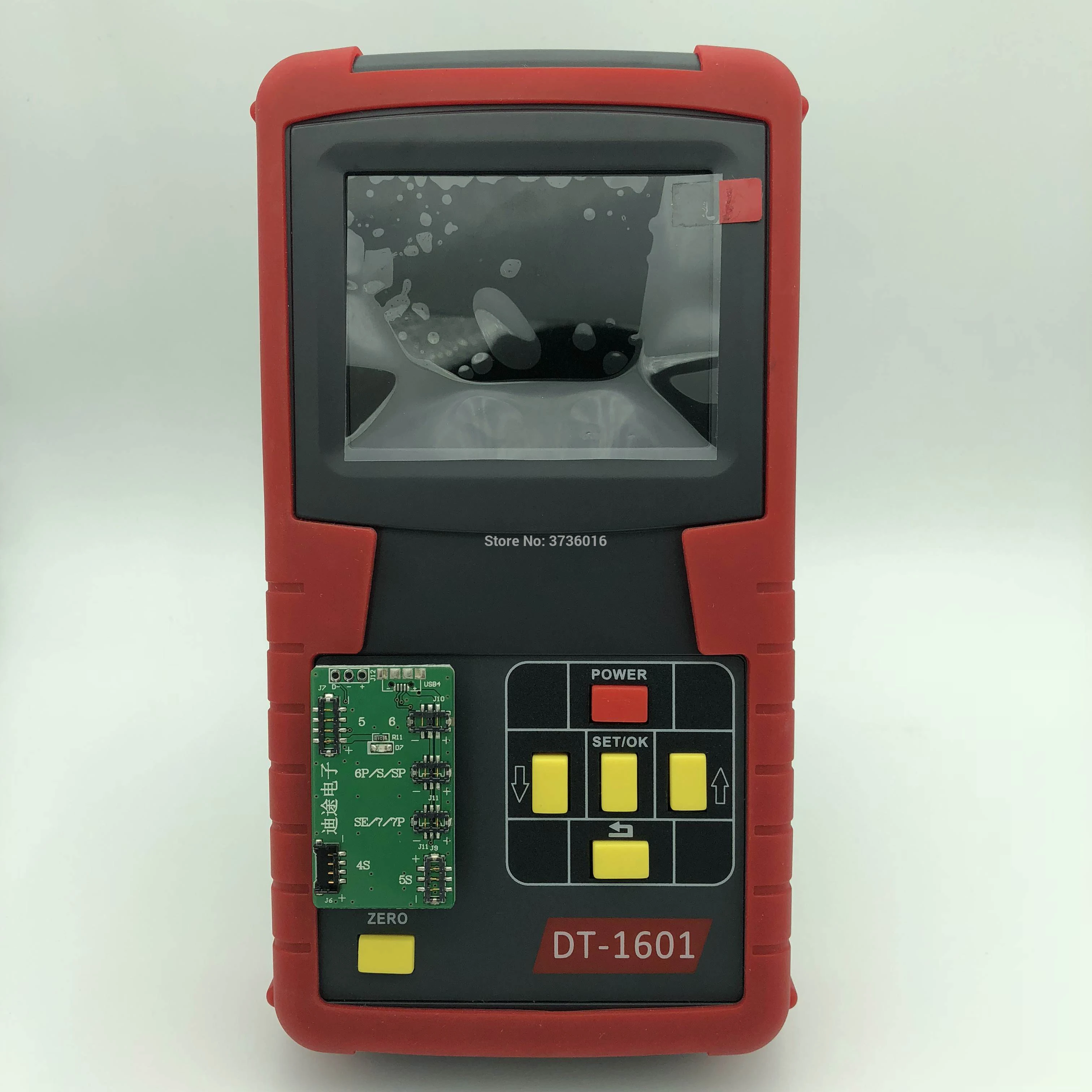 DT-1601 цифровой анализатор для проверки заряда батареи iphone 4 и X | Мобильные телефоны