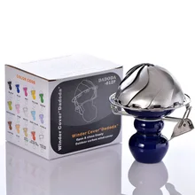 Керамическая чаша для кальяна в форме лотоса с металлической ветровой крышкой чаша для кальяна Keloud Chicha Narguile аксессуары