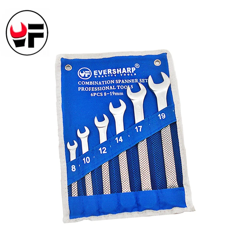 

YOFE Combination wrench canvas Bag 6PCS/set Spanner wrench a set of key ratchet skate tool gear ring wrench ratchet handle tools