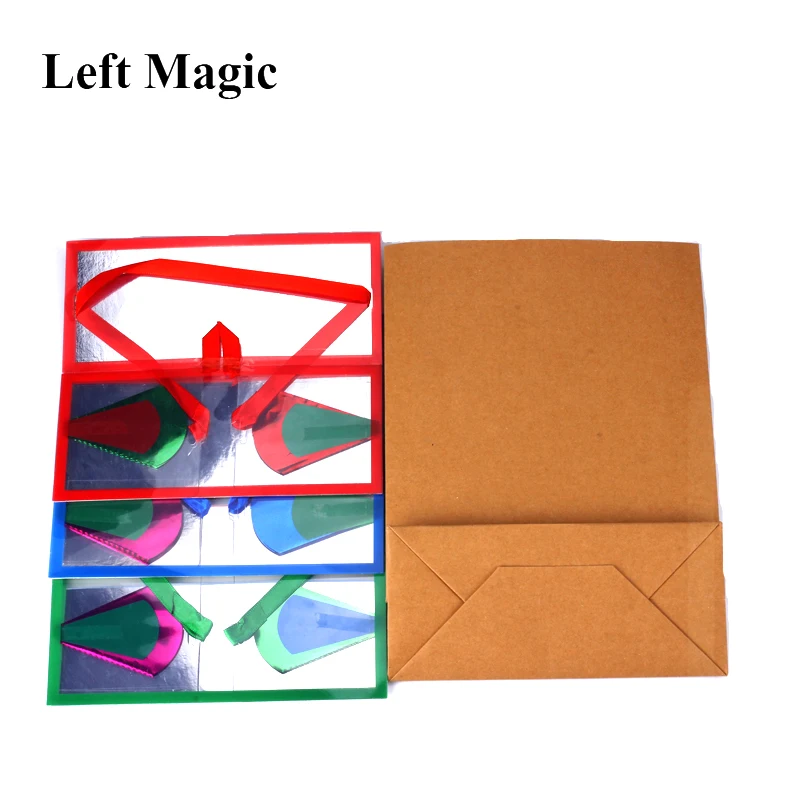 Мини-мешок мечты/появляющаяся Цветочная коробка(13*6,2*6,2 см) Волшебные трюки Супер Delux сумка появляющийся цветок пустой из коробки магический реквизит