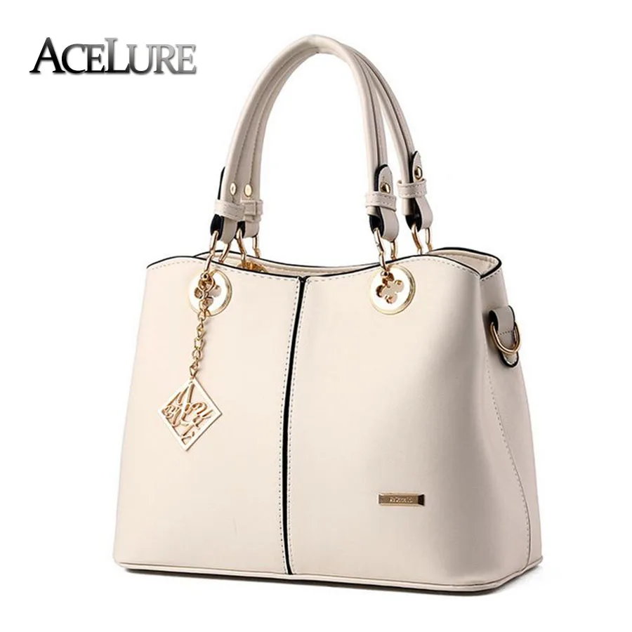 High-Quality 2017 New handbags for women Casual Fashion Women Tote PU Leather Sweet ladies Messenger Bag Large capacity Clutch