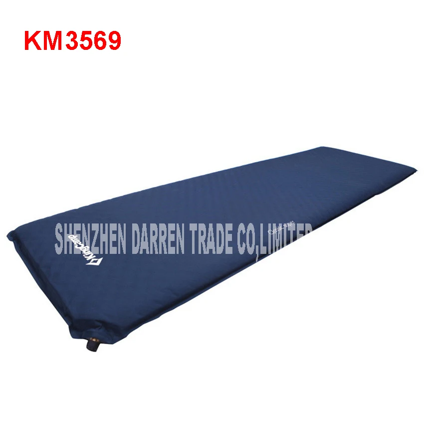 

KM3569 Automatic filling air cushion Waterproof Pad Waterproof Camping Carpet for Outdoor Trekking 150D polyester Oxford PVC