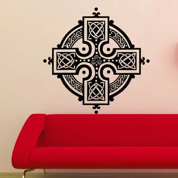 

Mandala Wall Decals Yoga Symbol Decal Bedroom Vinyl Boho Sticker Decor Art