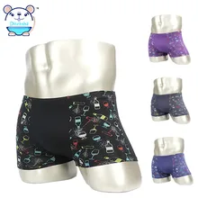 Мужское нижнее белье из 4 предметов Новинка года, хлопковые трусики для больших детей трусы-боксеры для мальчиков-подростков, одежда для мальчиков 12 T-20 T