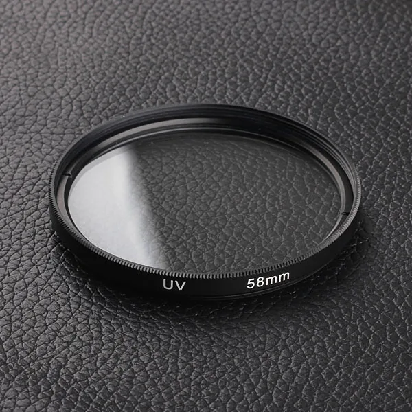 УФ фильтр для объектива камеры 58 мм подходит Nikon AF S 50 f/1 8G Canon EF 18 55 f/3 5 6 IS STM|filter 58mm|58mm