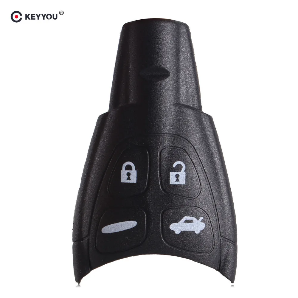 

KEYYOU 5pcs/lot 4 Buttons Remote Key Shell Case Fob For SAAB 9-3 9-5 93 95