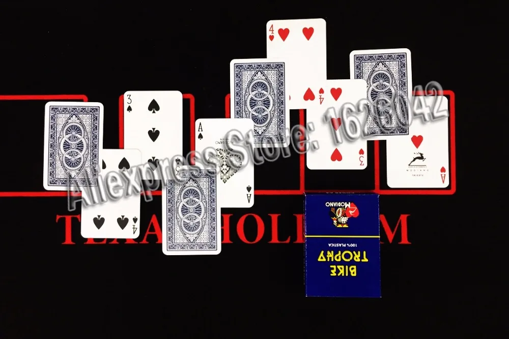 Modiano велосипед трофей узкий Размер 2 Обычный индекс пластиковый покер Tourment игральные карты Сделано в Италии