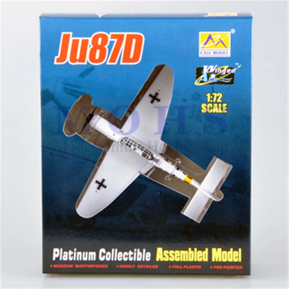 

EASYMODEL scale model 36387 1/72 scale aircraft JU 87 JU87D assembled model finished model Ju87D-3