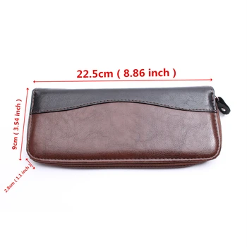 

6802 Leather Case Professional Hairdressing Scissors Bag Barber Salon Holster Pouch Holder Salon Styling Tool Kit for Shears