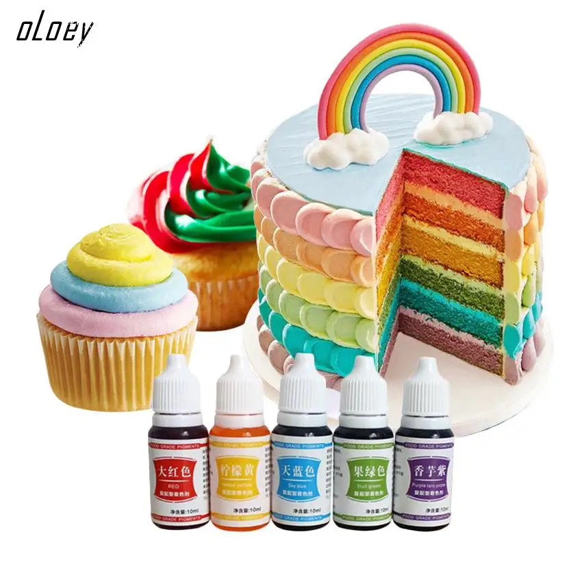 15ml Edible Pigment Macaron Cream Food Coloring Healthy Safe Cake