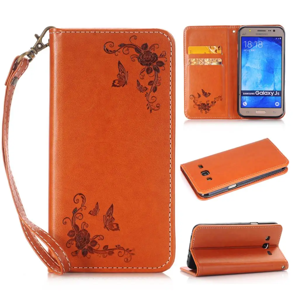 Флип чехол для Samsung Galaxy j5 2015 j 5 500 SM J500 J500FN J500F кожаный телефона J500H сумка|case for samsung