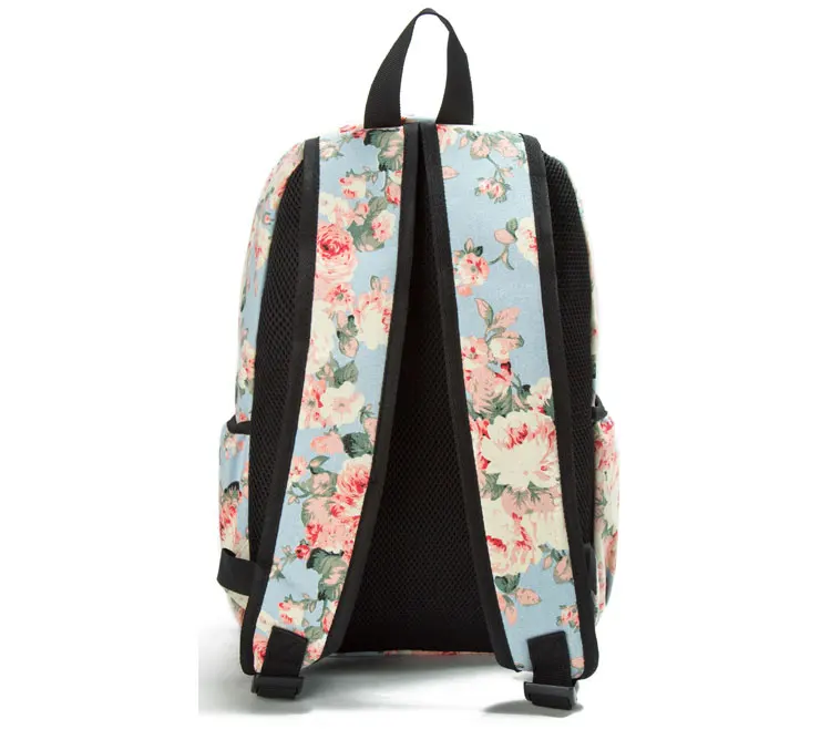 Miyahouse, рюкзак с цветочным принтом, женский, холст, для путешествий, Mochila, школьная сумка для девочек-подростков, свежий стиль, рюкзак