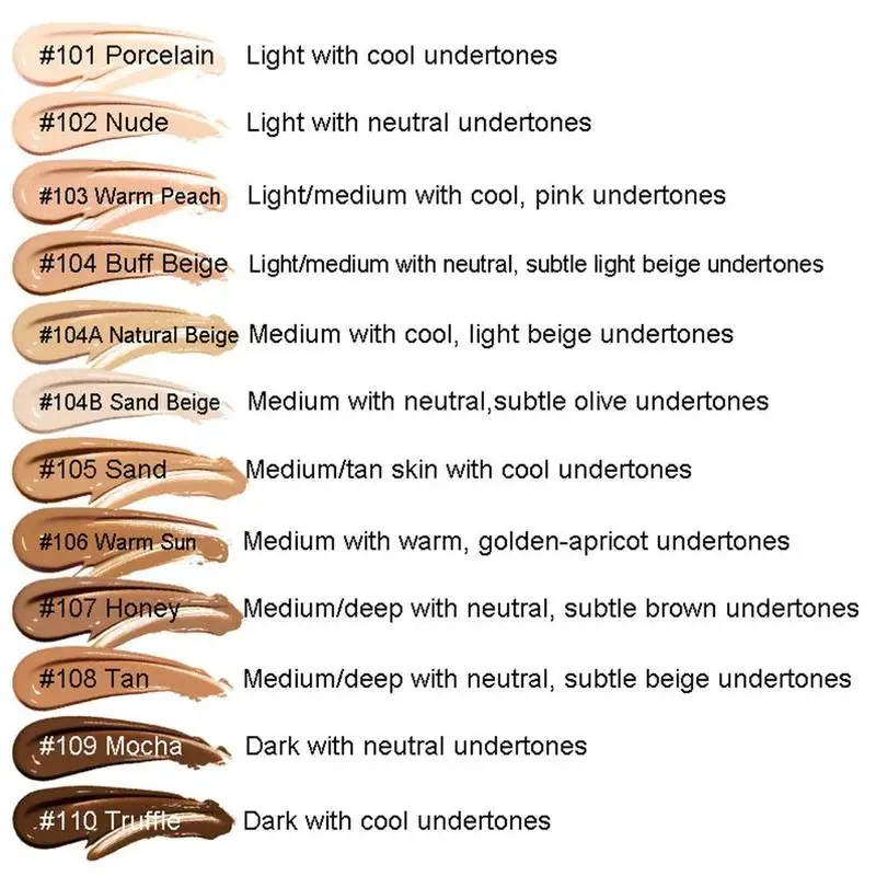 1PCS Full Coverage Liquid Foundation Soft Matte Long Wear Oil Control Concealer Liquid Foundation Cream Fashion Women Makeup