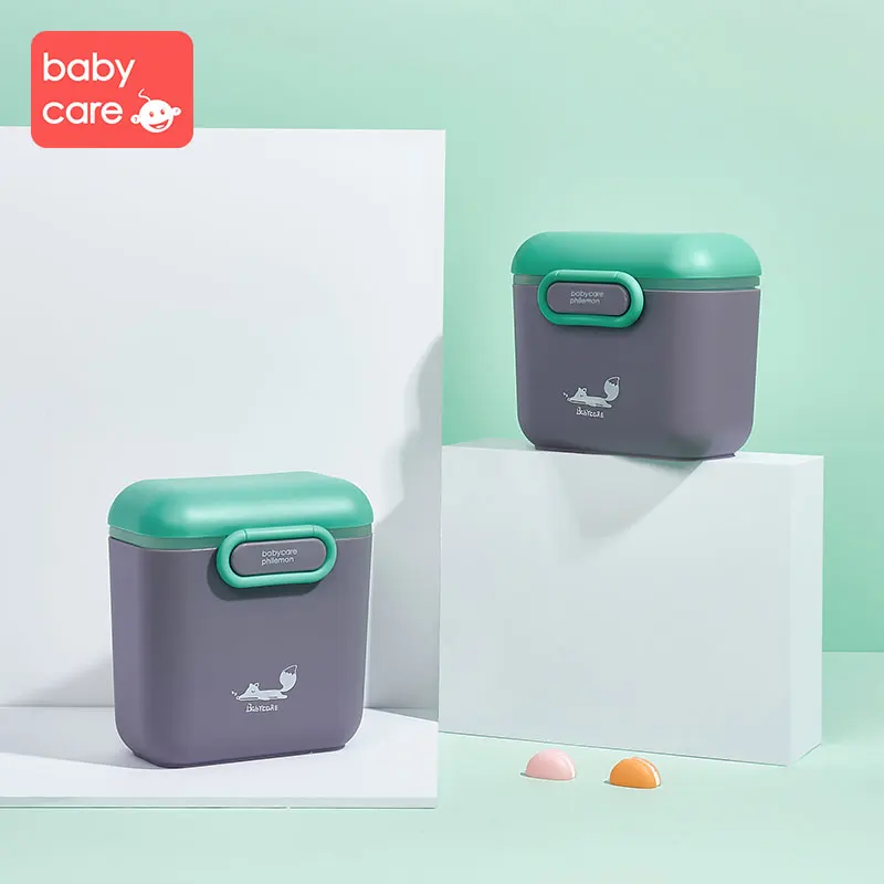 Babycare 400 мл/500 мл портативная детская молочная смесь коробка для лекарств ложка большой емкости многофункциональная упаковка для сухого молока коробка
