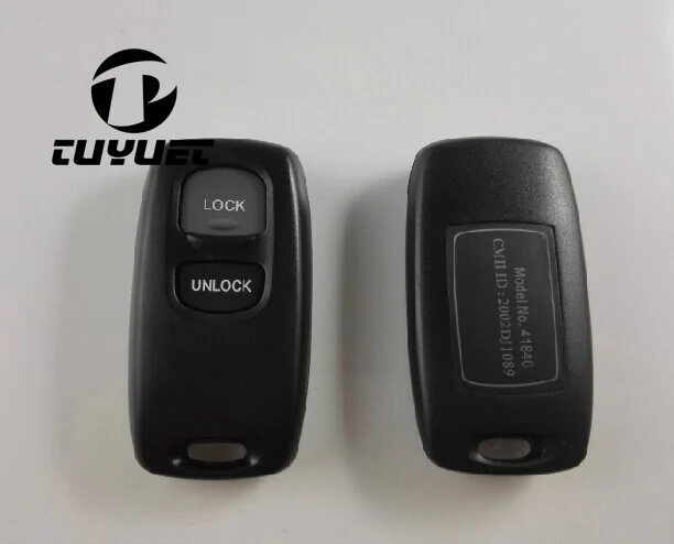 Корпус ключа дистанционного управления 2 кнопки для Mazda 3 6 MPV протеж 5