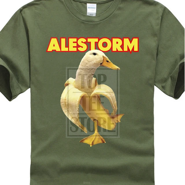 Alestorm Banana Duck T Shirt S M L Xl 2Xl Brand New Official T Shirtin
