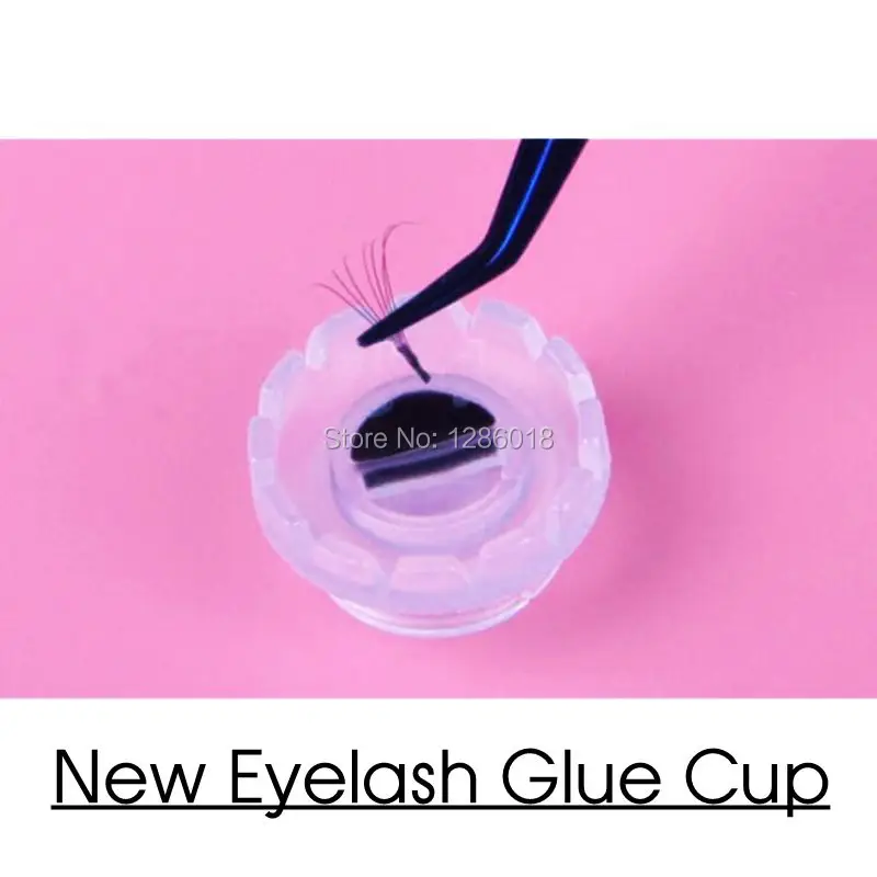 New Arrival 100pcs Eyelash Extension Tools Glue Cups for Easy Work