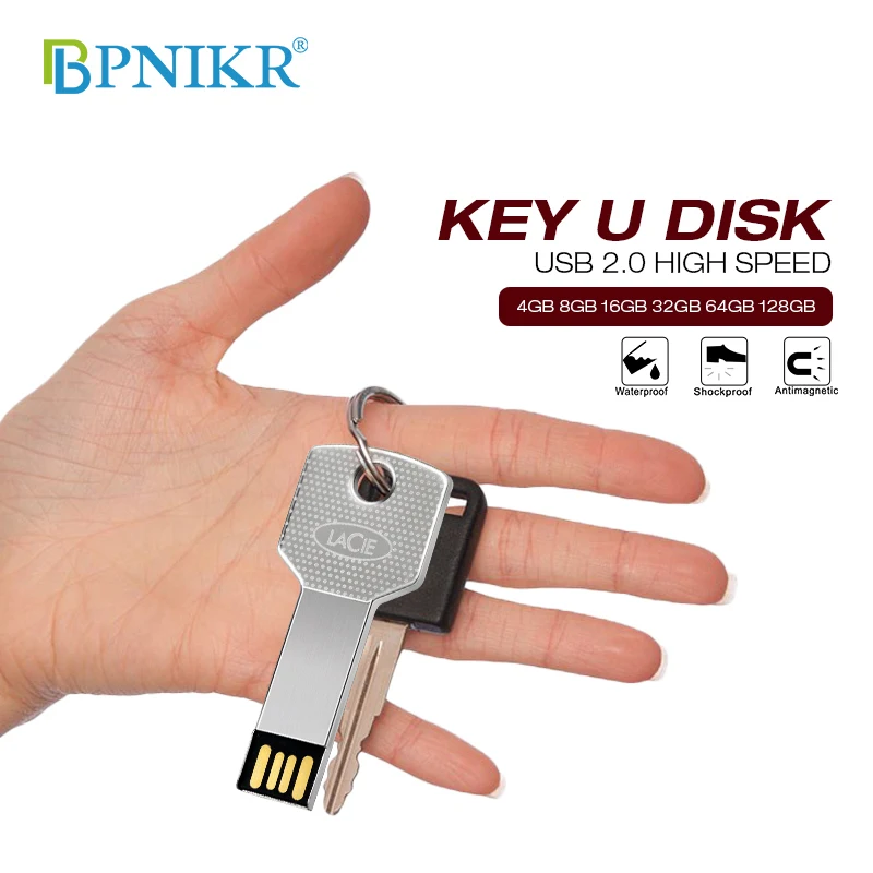 

memory stick usb 2.0 metal waterproof usb flash drive 128gb U disk key Pendrive 64GB 32GB 16GB 8GB 4GB Pen Drive Mini USB Stick