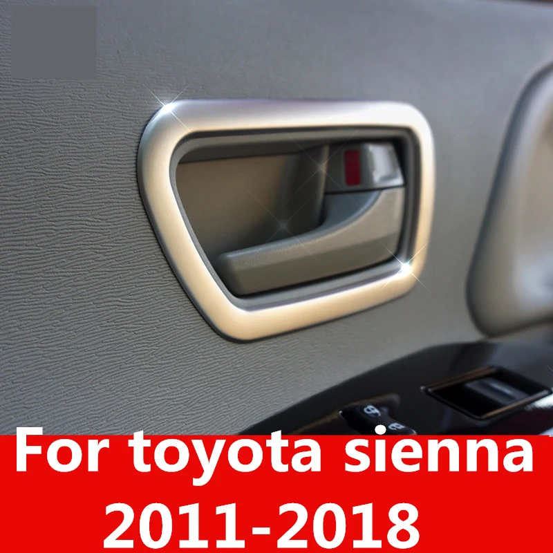 Стайлинг автомобиля крышка внутренней дверной ручки дверная чаша рамка отделка