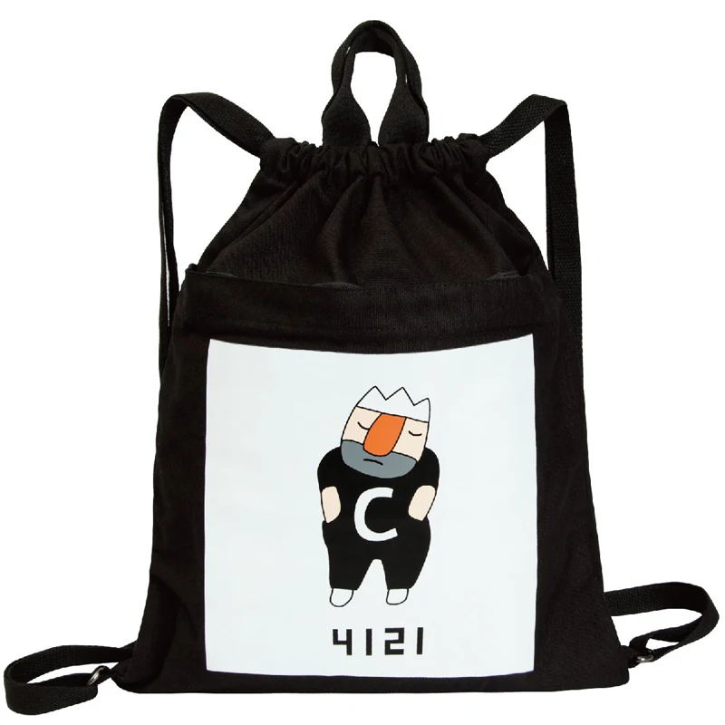 YIZI STORE Корейский Холщовый вместительный женский модный легкий рюкзак сумка для