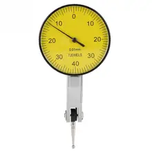 1 комплект Точность 0,01 мм рычаг циферблат Тесты индикатор заряда аккумулятора ящик для инструментов Манометр с серый Чехол Регулируемый циферблат датчик, Измеритель