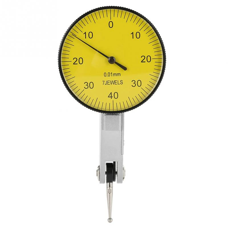 1set Accuracy 0.01mm Lever Dial Test Indicator Meter Tool Kit Gauge