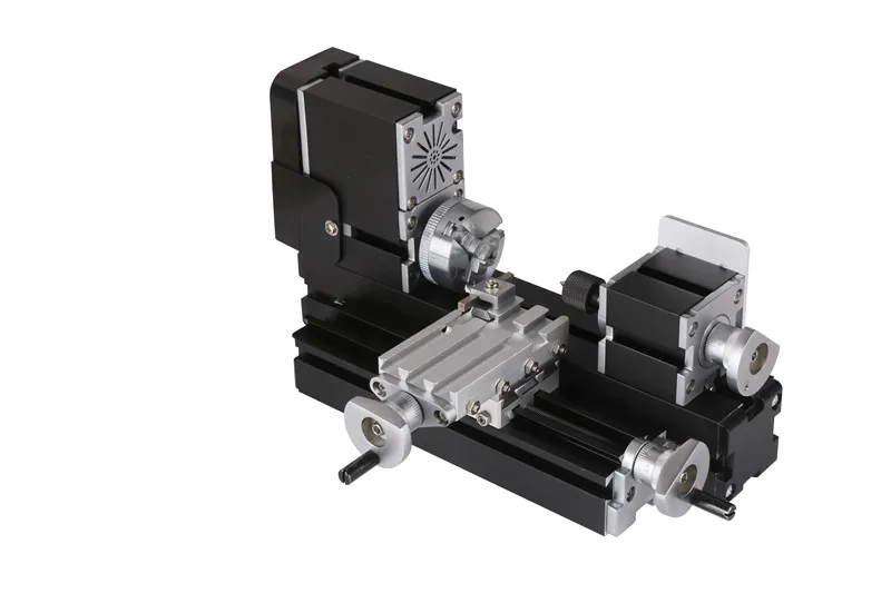 

Big Power Electroplated Mini Metal Lathe Machine TZ20002MP 60W,12000rpm Electroplating Powerful metal lathe for DIY