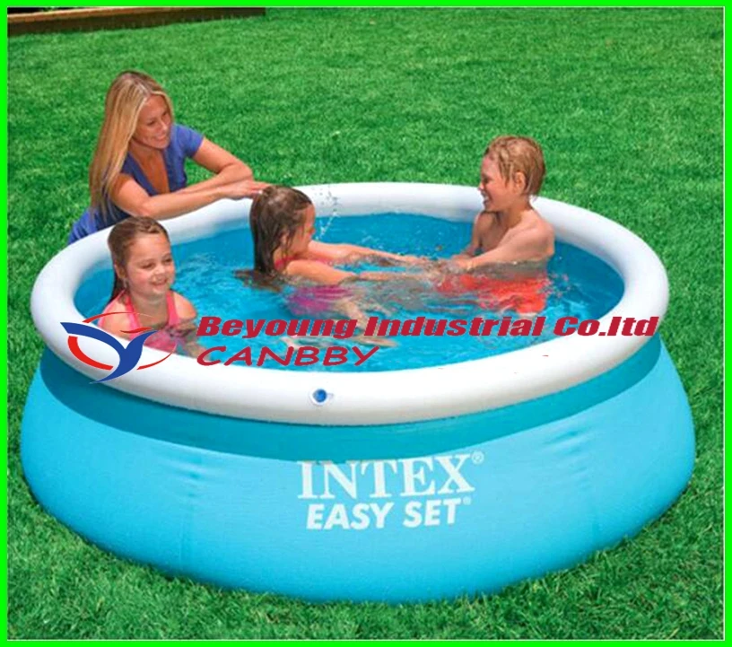 Intex 6ft x20in Piscina легкий набор бассейн надувной круглый бассейн для использования в саду