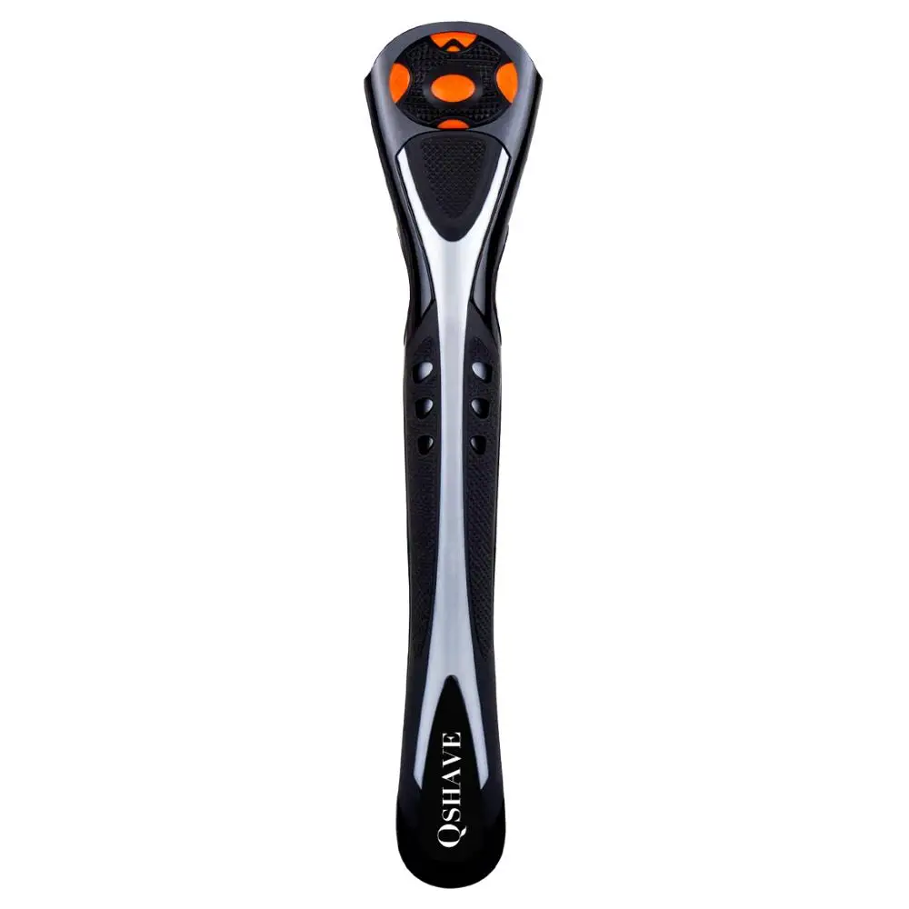 Персонализированная ручная бритва Qshave Black Spider может создать ваше имя на ручке
