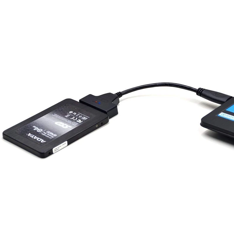 USB 3 0 на SATA Кабель адаптер для 2 5 дюймовых SSD/HDD дисков внешний конвертер и кабель III