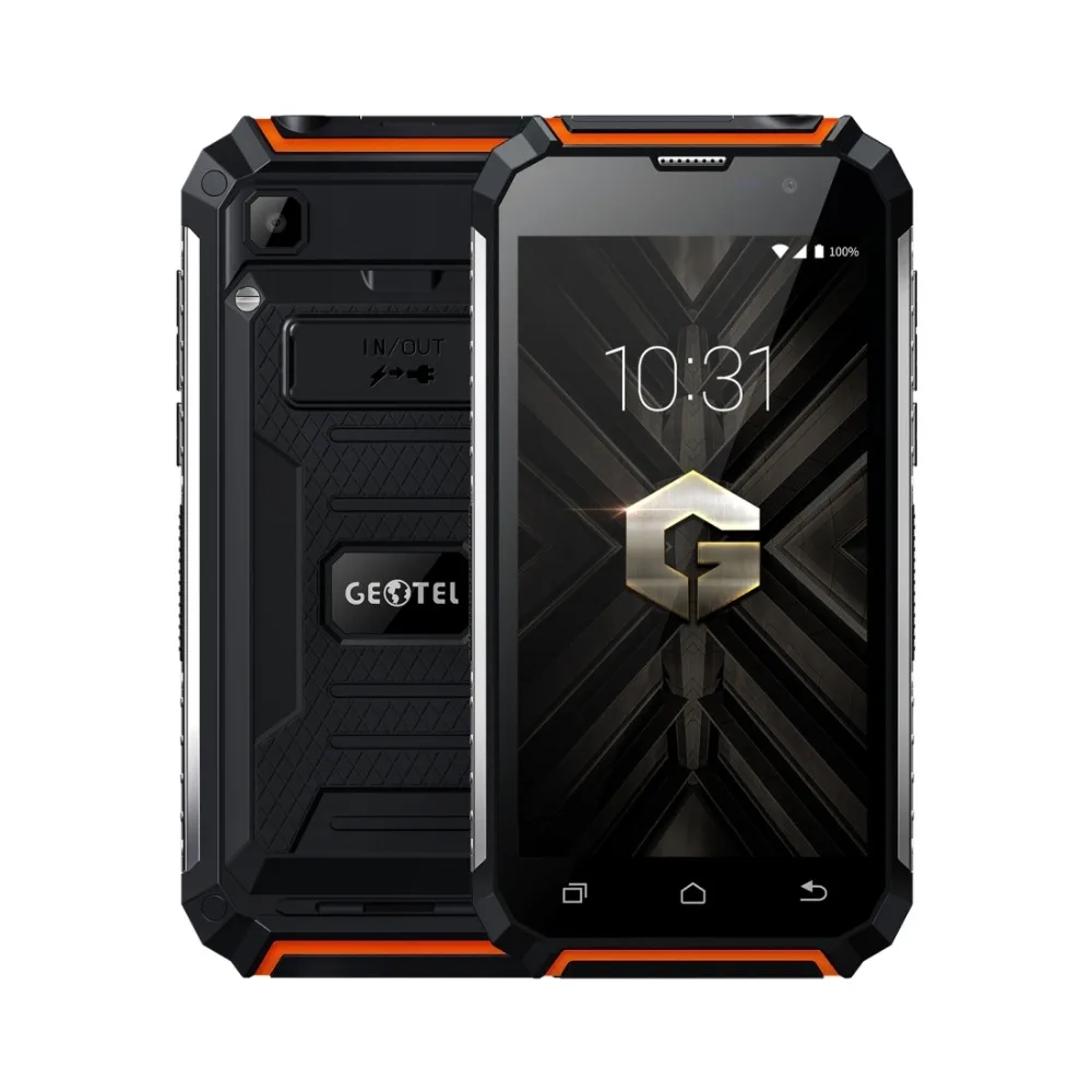 Geotel G1 смартфон с 5 дюймовым дисплеем четырёхъядерным процессором MTK6580A ОЗУ 2 Гб ПЗУ