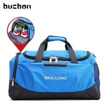 Большая вместительность, простой стиль, Водонепроницаемая спортивная сумка для фитнеса, мужская, женская, портативная, диагональная, Спортивная, дорожная, сумка через плечо, Gym HAB100