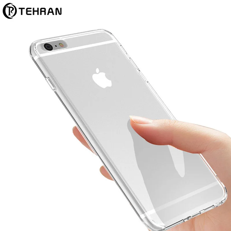 

Clear Silicon Soft TPU Phone Case For iphone 7 8 6 6s Plus 7Plus 8Plus X XS MAX XR Transparent Case For iPhone Anti-Knock P004