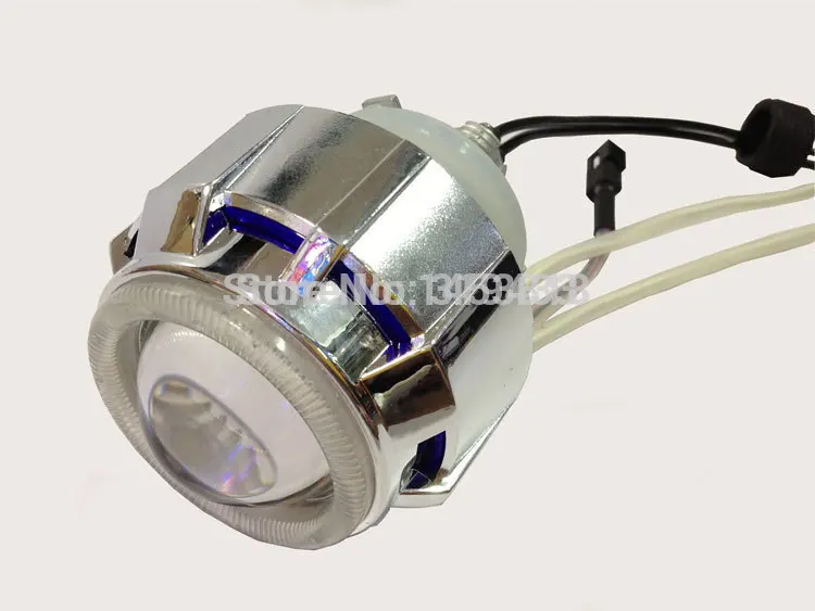 

2.0ABT 2'' inch 35w Bi hid projector lens light blue white red double angel eyes H4 6000k 4300K 8000k + 1pc ballast