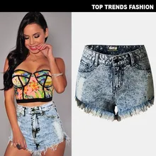 Европейские панковские Модные женские джинсовые штаны с дырками и кошачьими усами, джинсы с высокой талией, короткие штаны, необычные женские штаны 2957