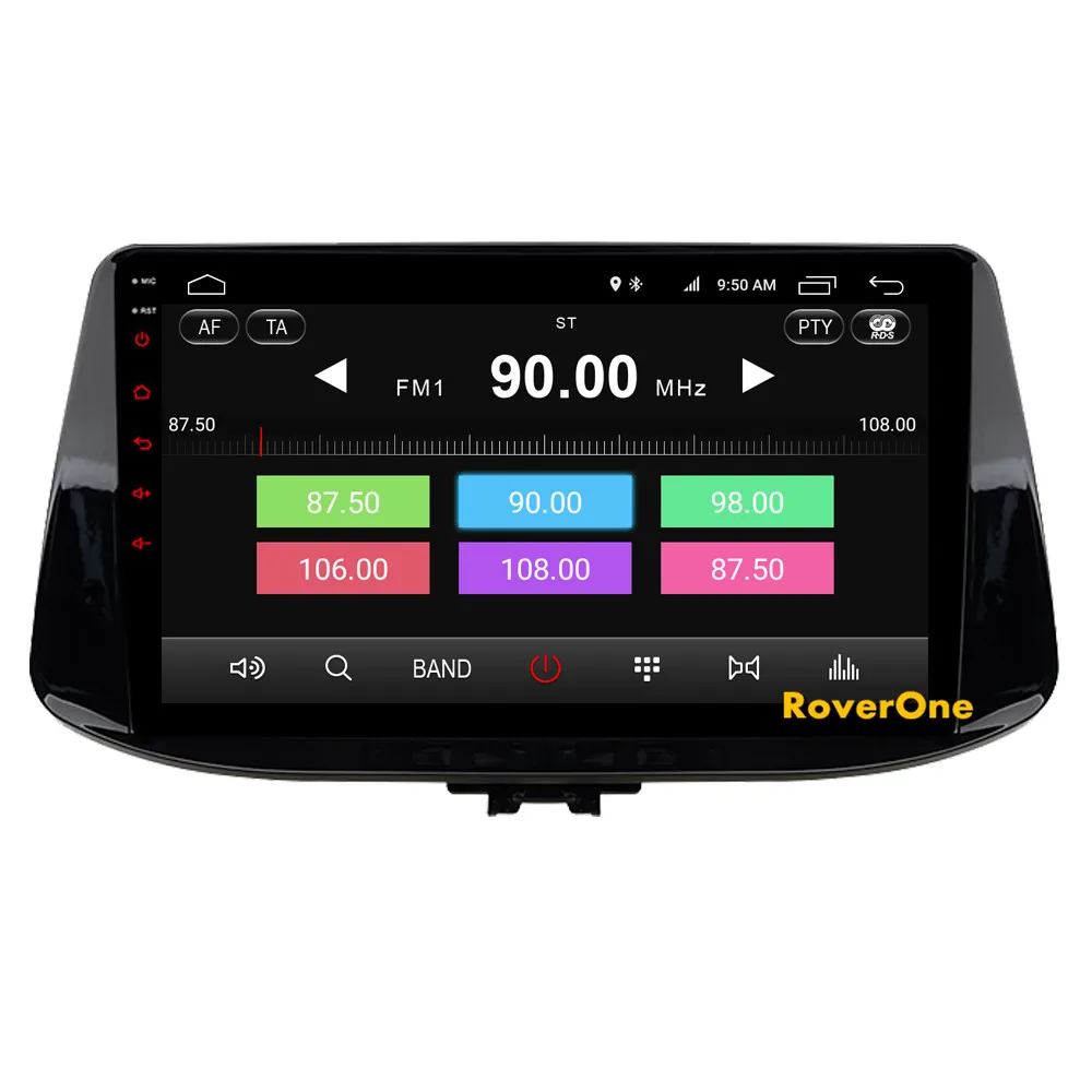 Discount RoverOne Android 9.0 Car Multimedia System For Hyundai I30 2017 2018 Octa Core 4G+32G Radio GPS Navigation I30 DSP Player 8