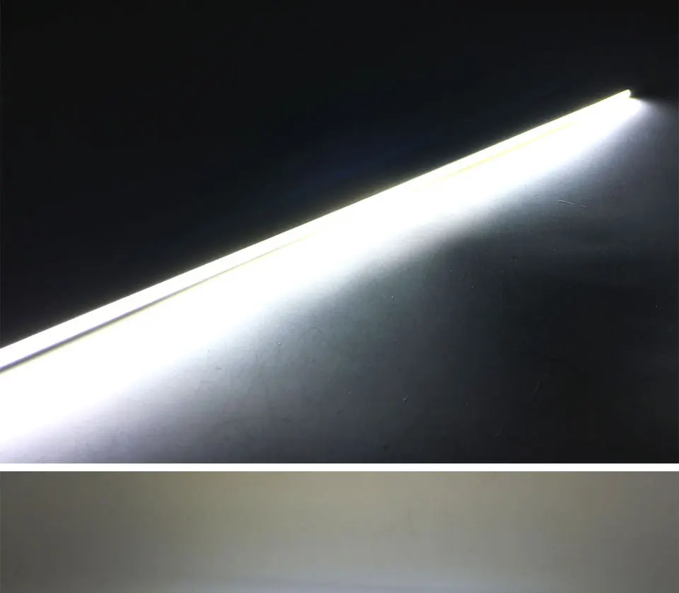 10pcs 400x6MM COB LED Light Strip Warm Cold White Dimmable LED Lamp 12V 15W 40CM 15.7in Bar Lights 400MM Car Bulb Lighting (18)