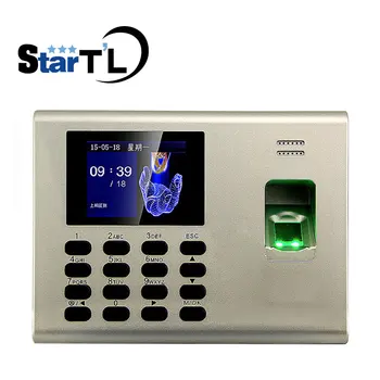 

Free Shipping ZK K40 TCP/IP Fingerprint Time Attendance Back Up Battery Employee Electronic Attendance