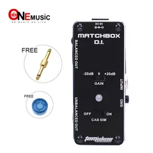 Ароматический AMX-3 спичечный ящик D.I. Передача гитарного или басового сигнала непосредственно в аудиосистему мини аналоговый эффект True Bypass