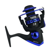 Беспластовая спиннинговая рыболовная Катушка 12BB BK1000-7000 5,5: 1 металлическое карповое рыболовное колесо спиннинговая катушка для рыбалки Новое рыболовное судно